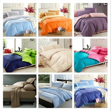 2 color microfiber bedding sets